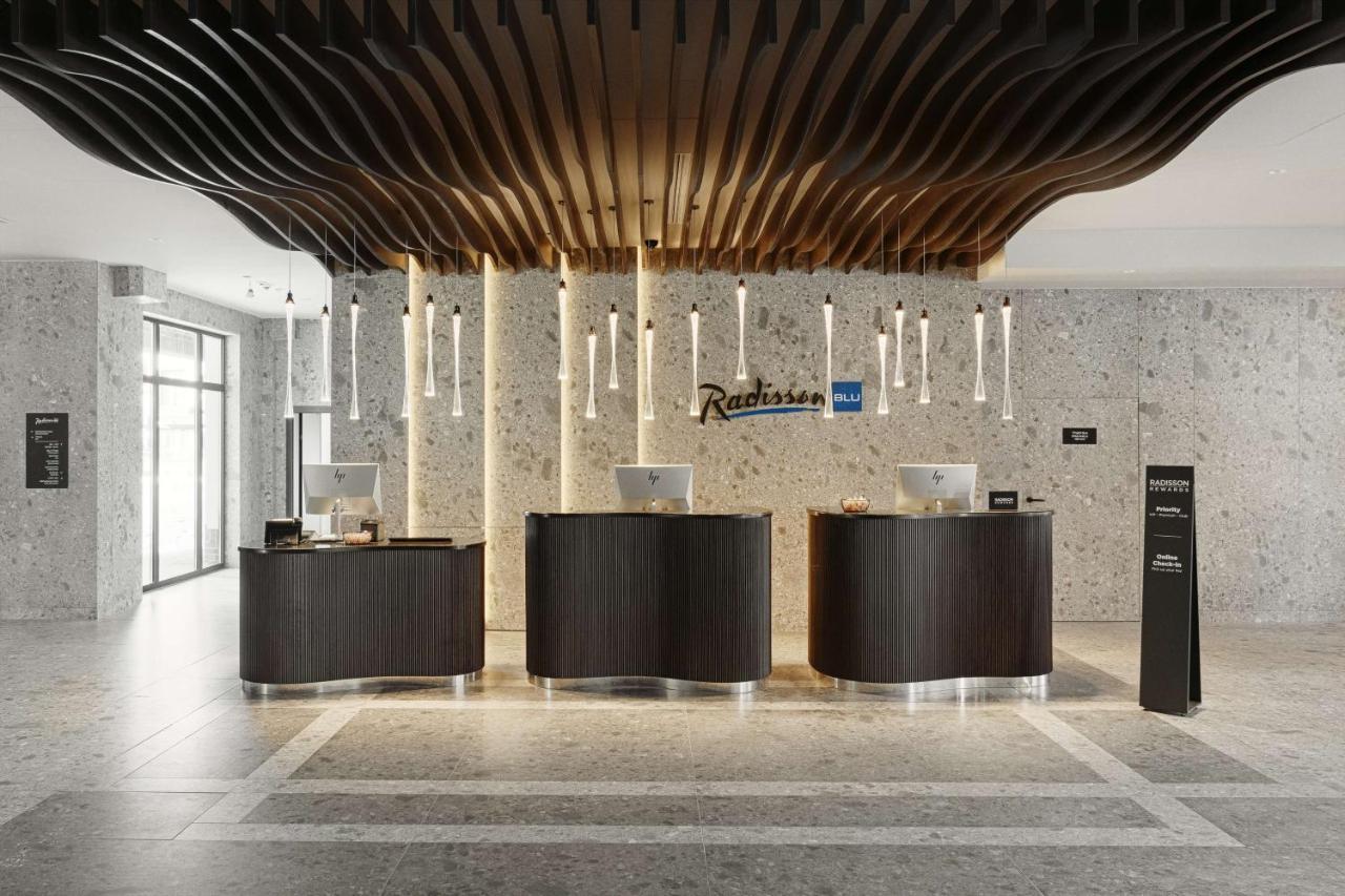 Radisson Blu Resort & Conference Center, Ostroda Mazury Экстерьер фото The new design of the hotel lobby